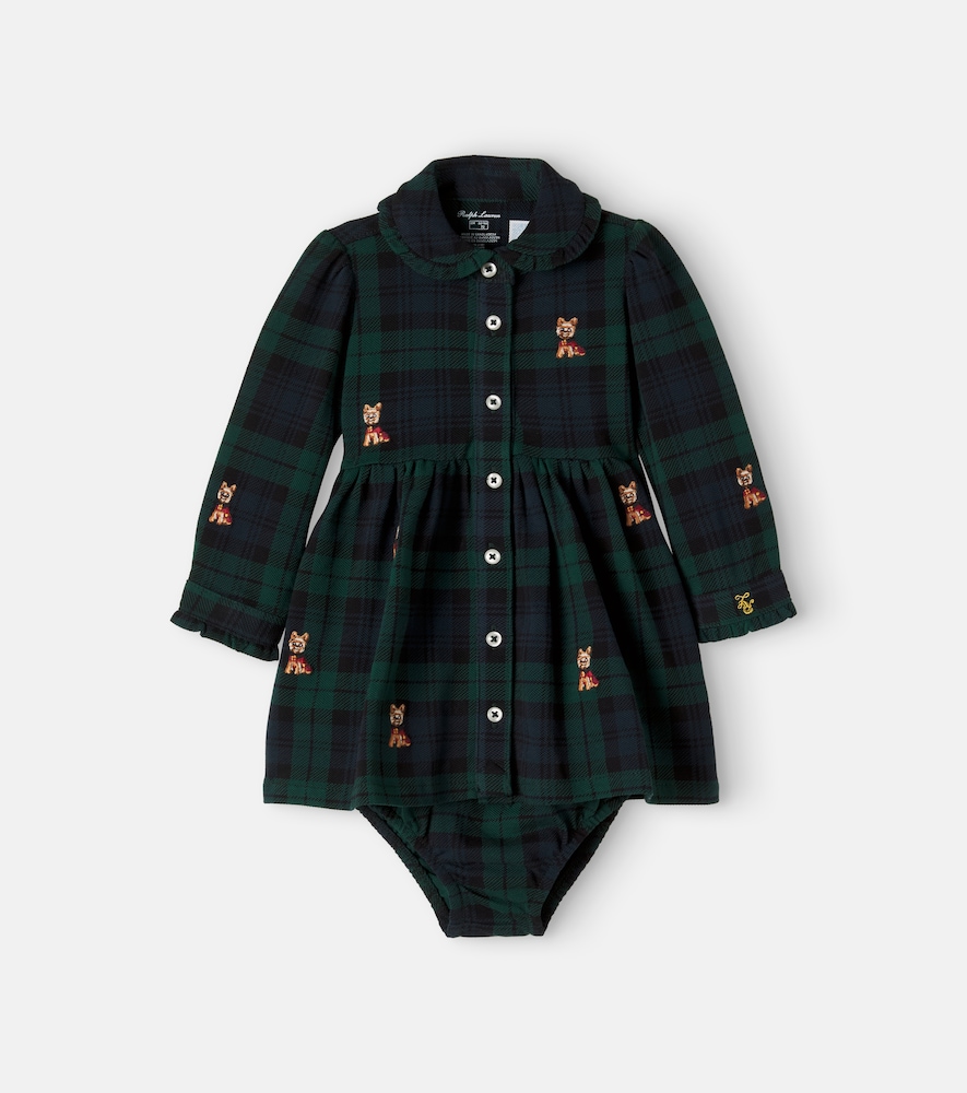 Baby Set aus Kleid und Höschen aus Baumwolle