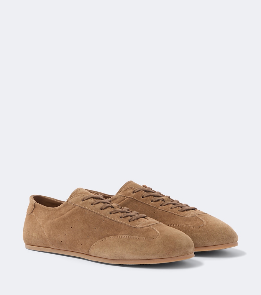 Sneakers Driving aus Veloursleder