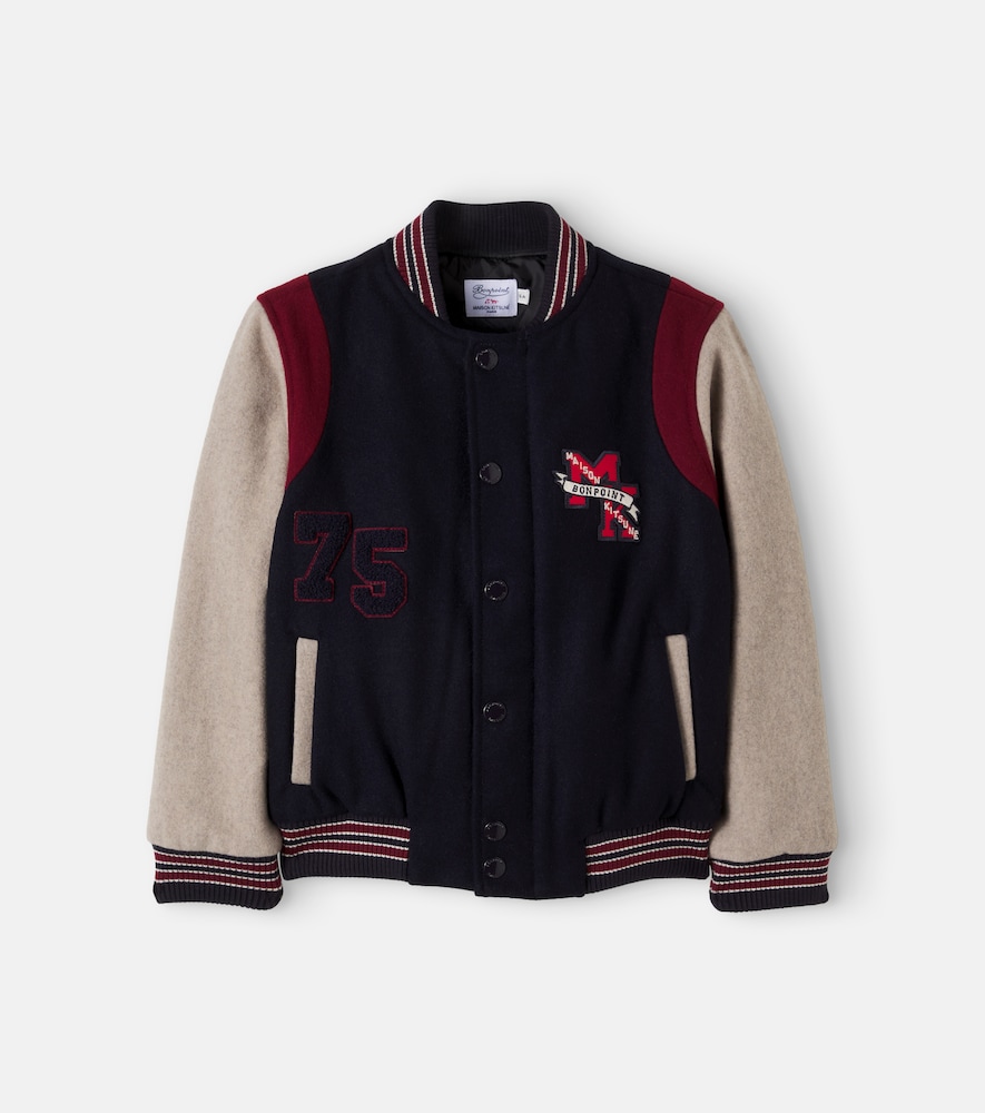x Maison Kitsuné – Giacca in misto lana