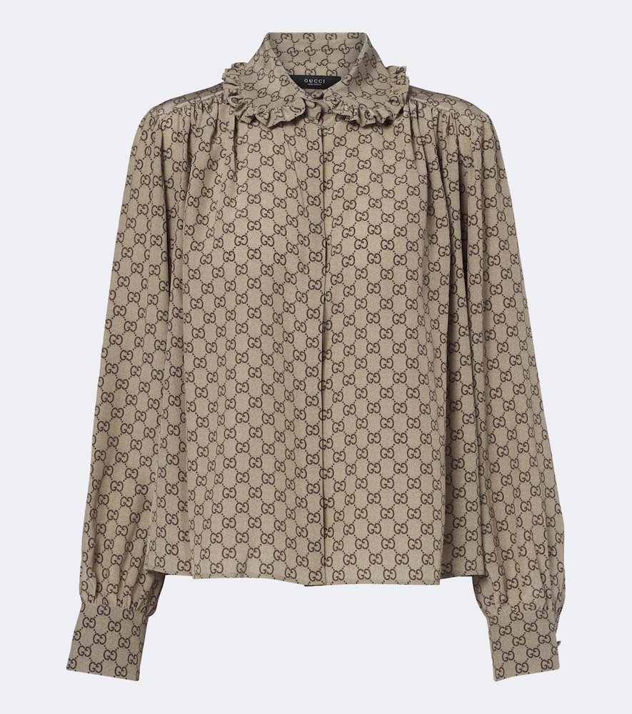 Gucci Blouse en soie GG 1600 €