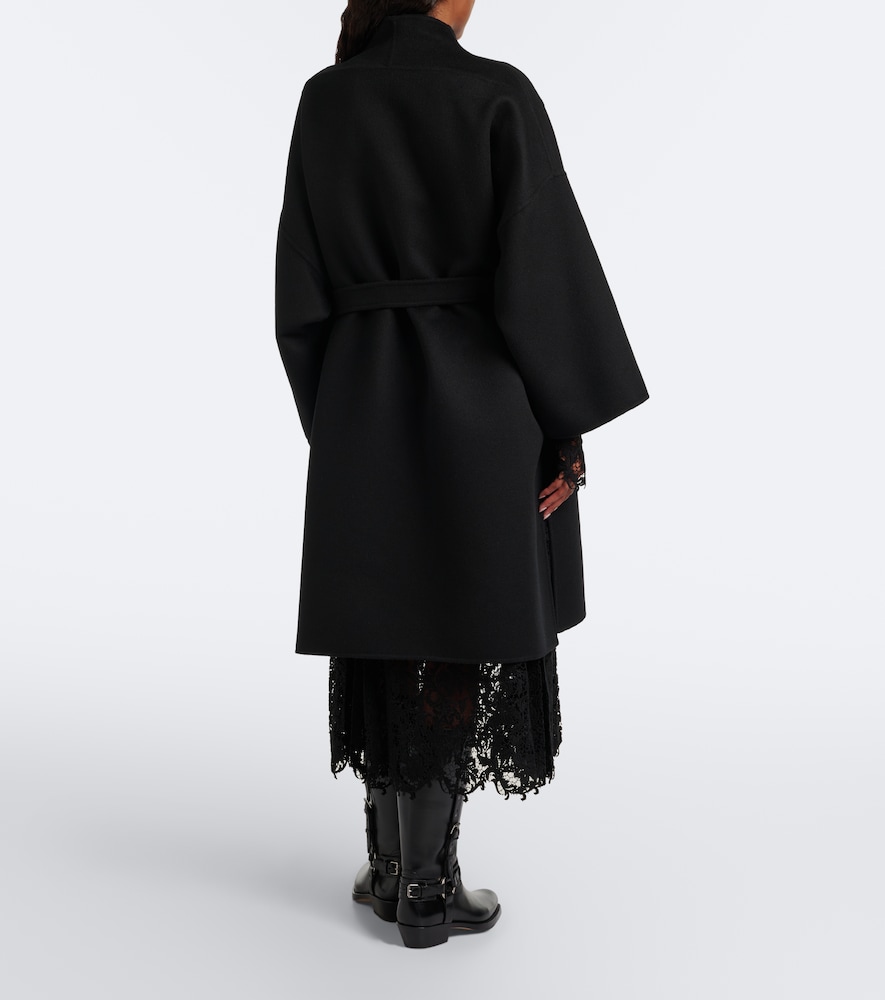 Belted Wool And Coat