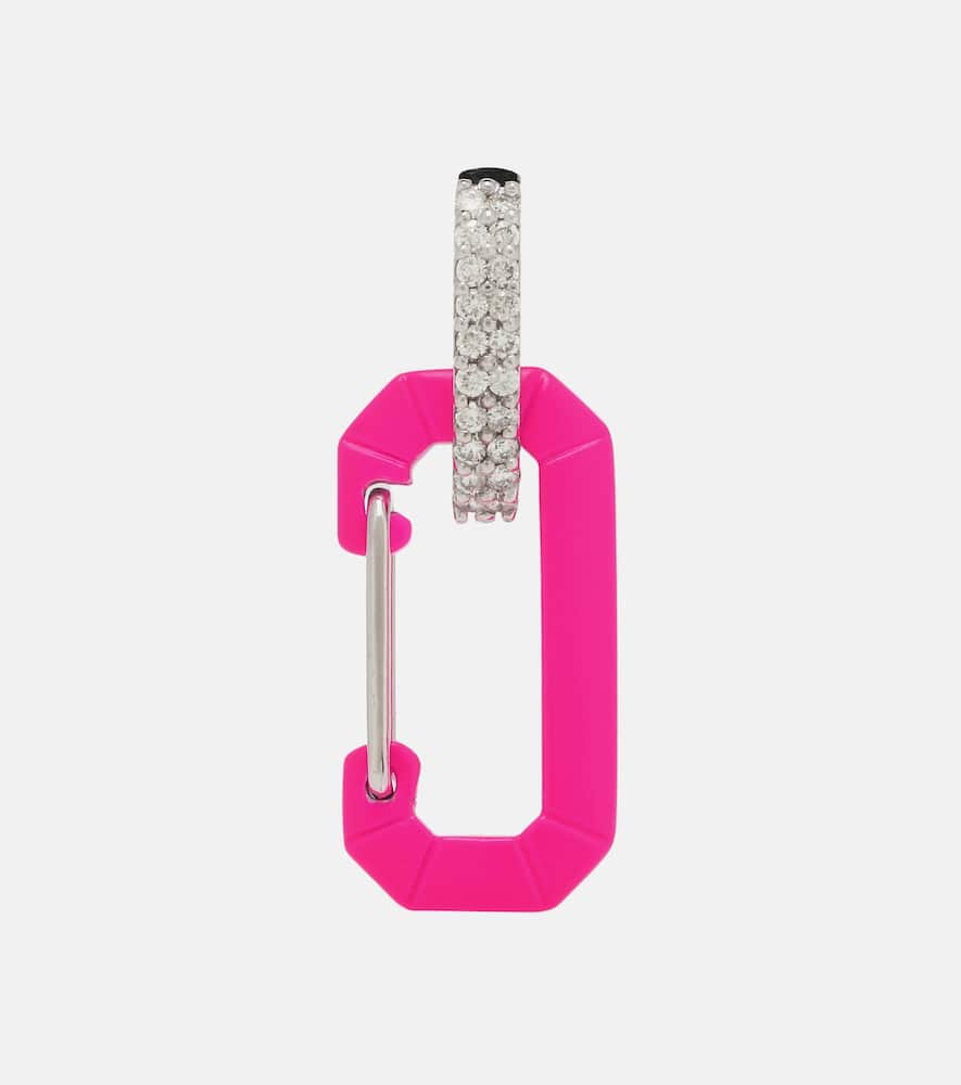 Eera Eéra Small Chiara 18kt white gold and diamond single earring