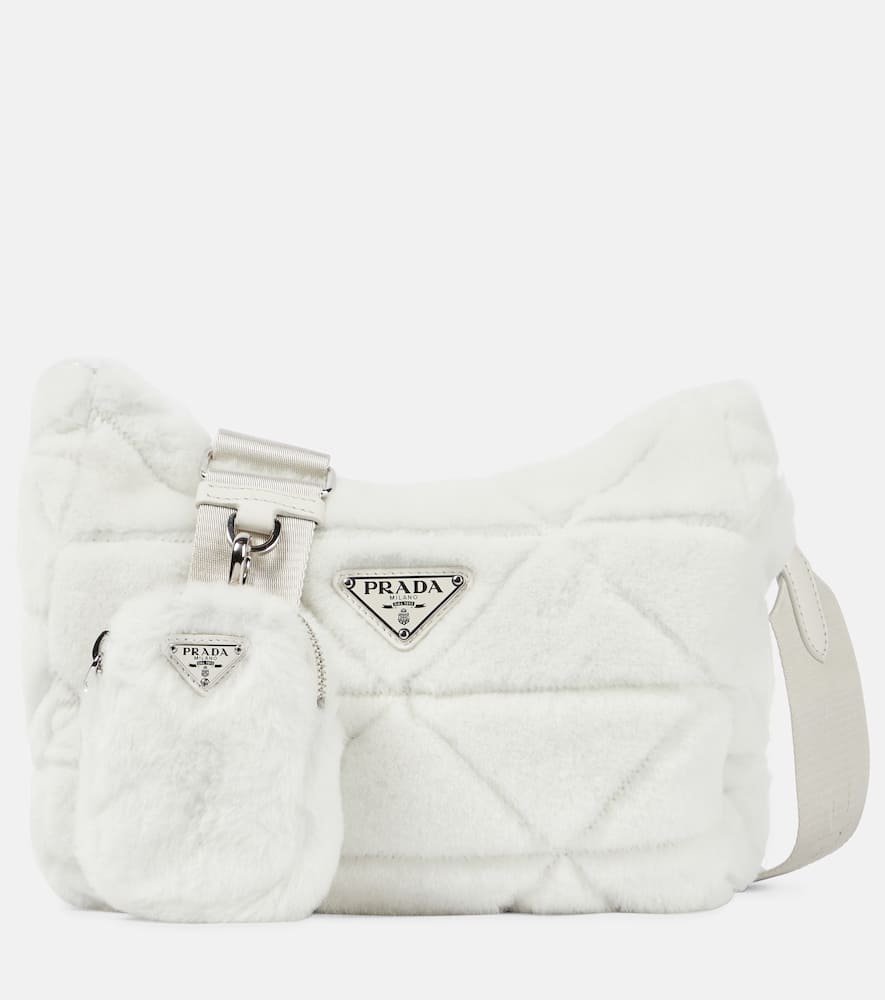 Prada Re-Edition 2000 quilted shearling shoulder bag