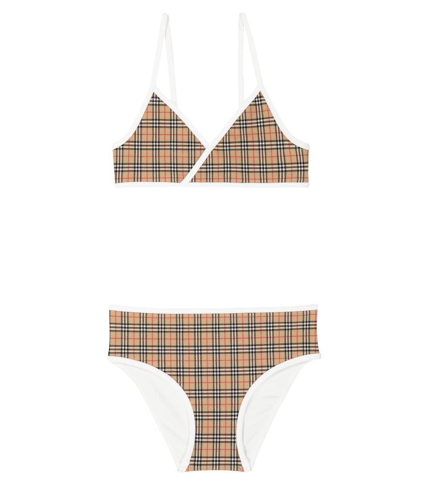 Burberry Kids Vintage Check bikini
