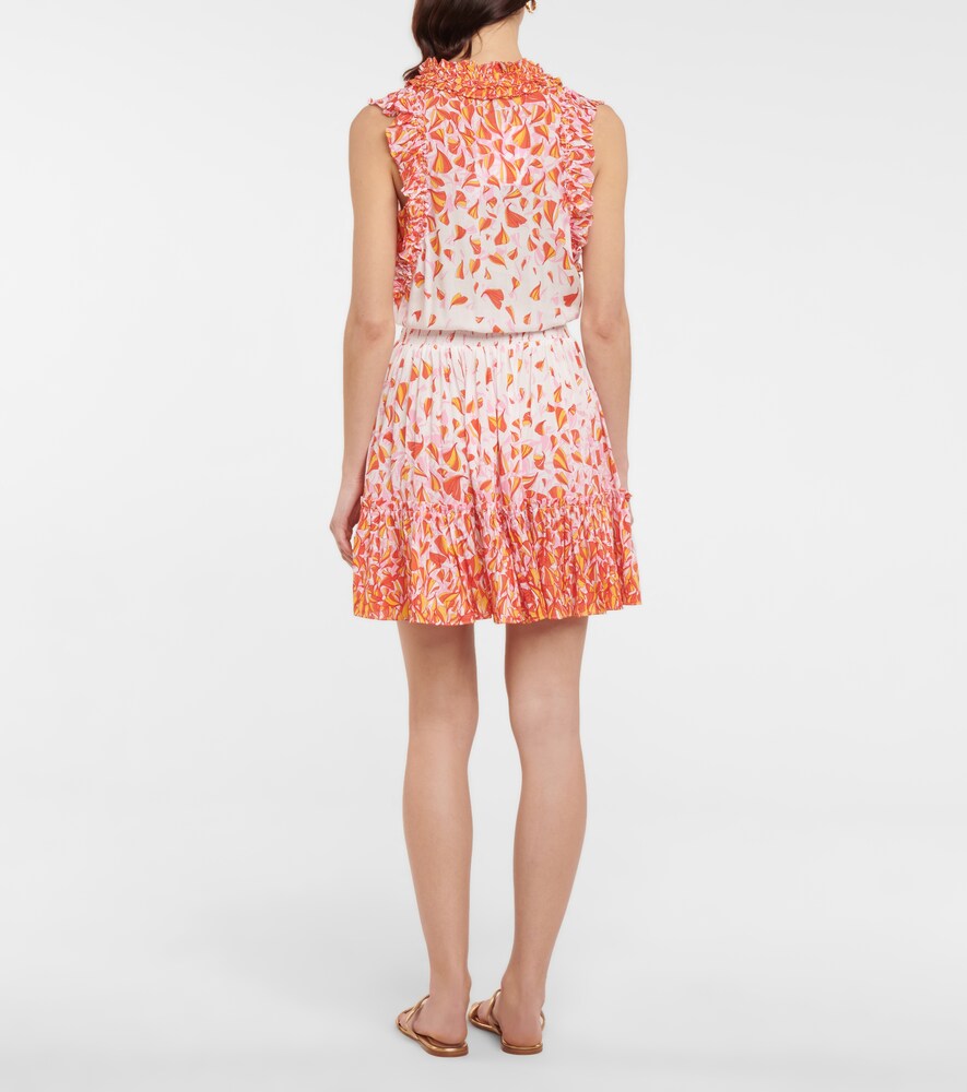  Poupette St Barth Poupette St Barth Triny Printed Minidress 