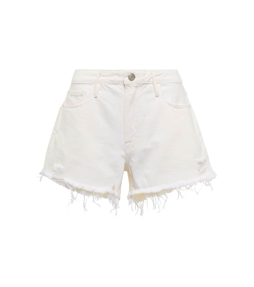 Frame Le Grand Garçon denim shorts