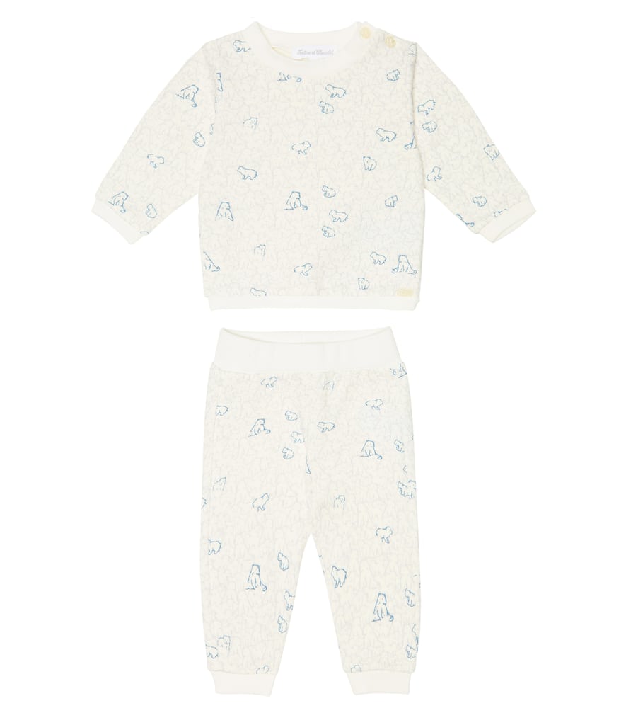 Tartine et Chocolat Baby sweatshirt and sweatpants set