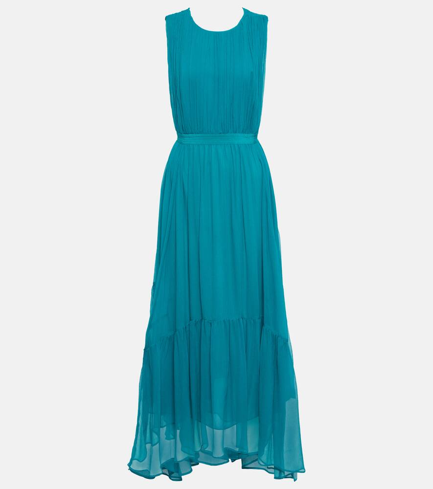 Ulla Johnson Sarai silk chiffon midi dress