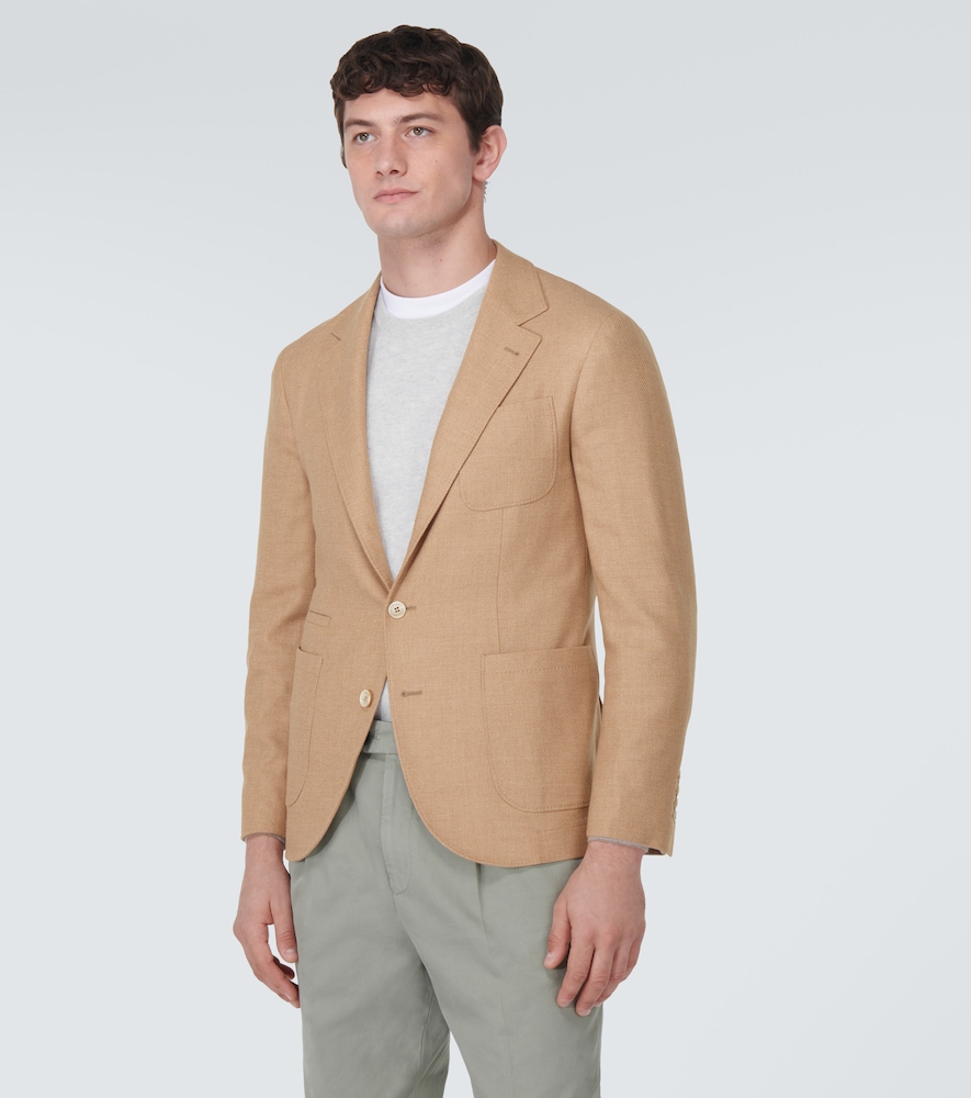 Brunello Cucinelli Brunello Cucinelli Blazer Aus Twill 