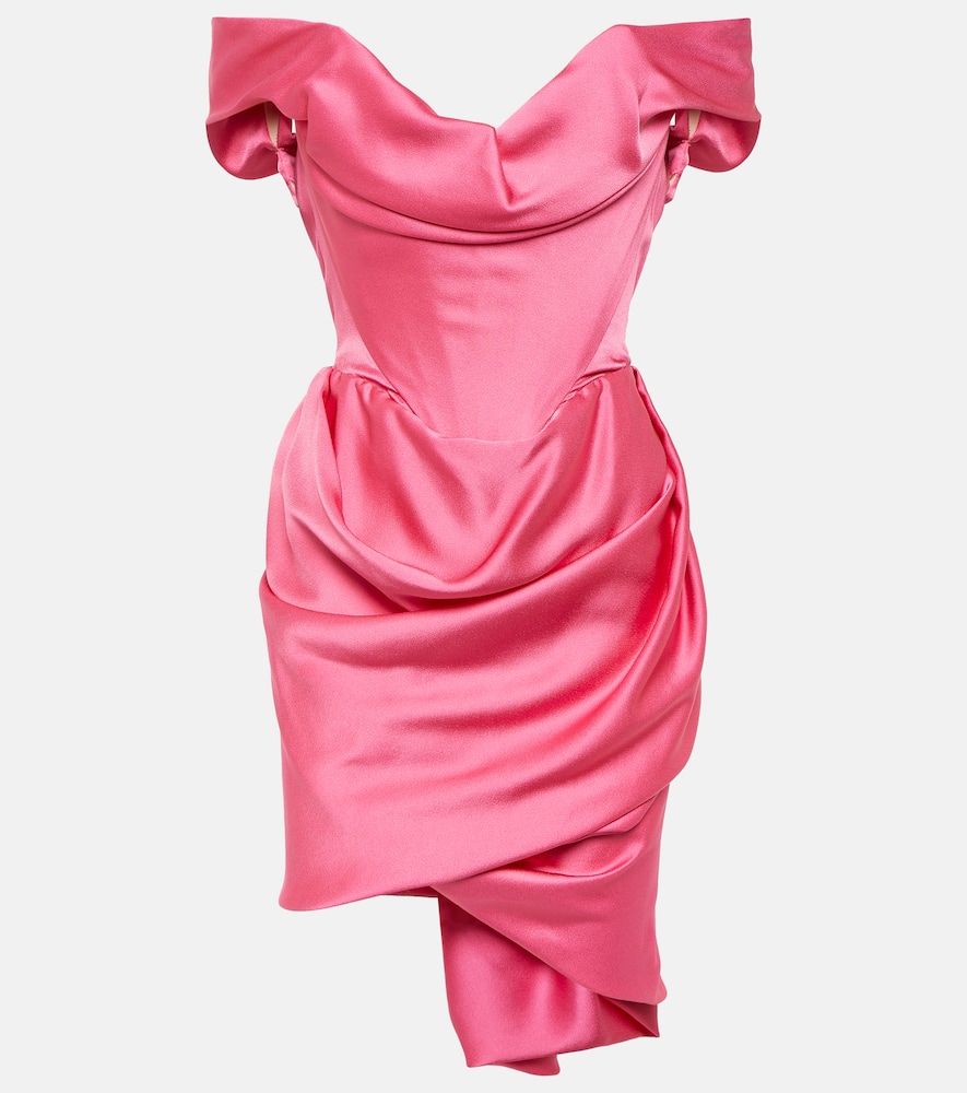 Vivienne Westwood Nova Cora crêpe satin minidress