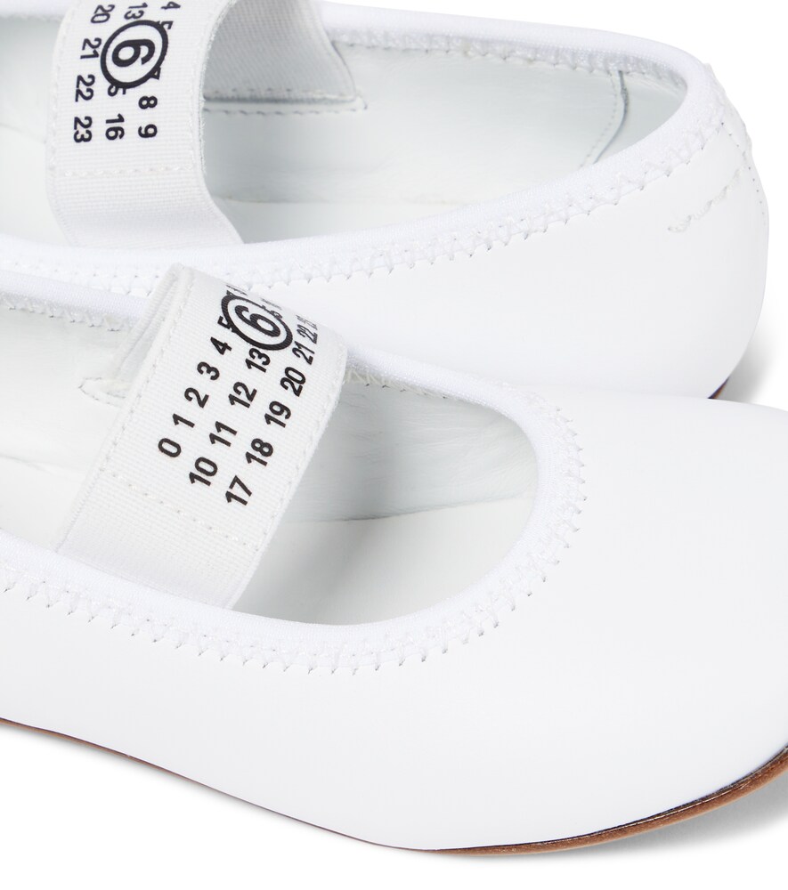  Mm6 Maison Margiela Kids Mm6 Maison Margiela Kids Ballerinas Mit Leder 
