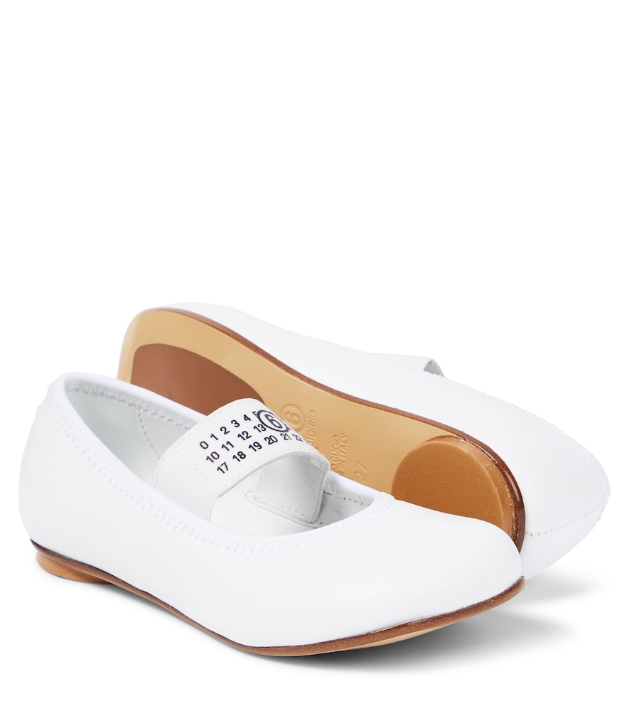  Mm6 Maison Margiela Kids Mm6 Maison Margiela Kids Ballerinas Mit Leder 