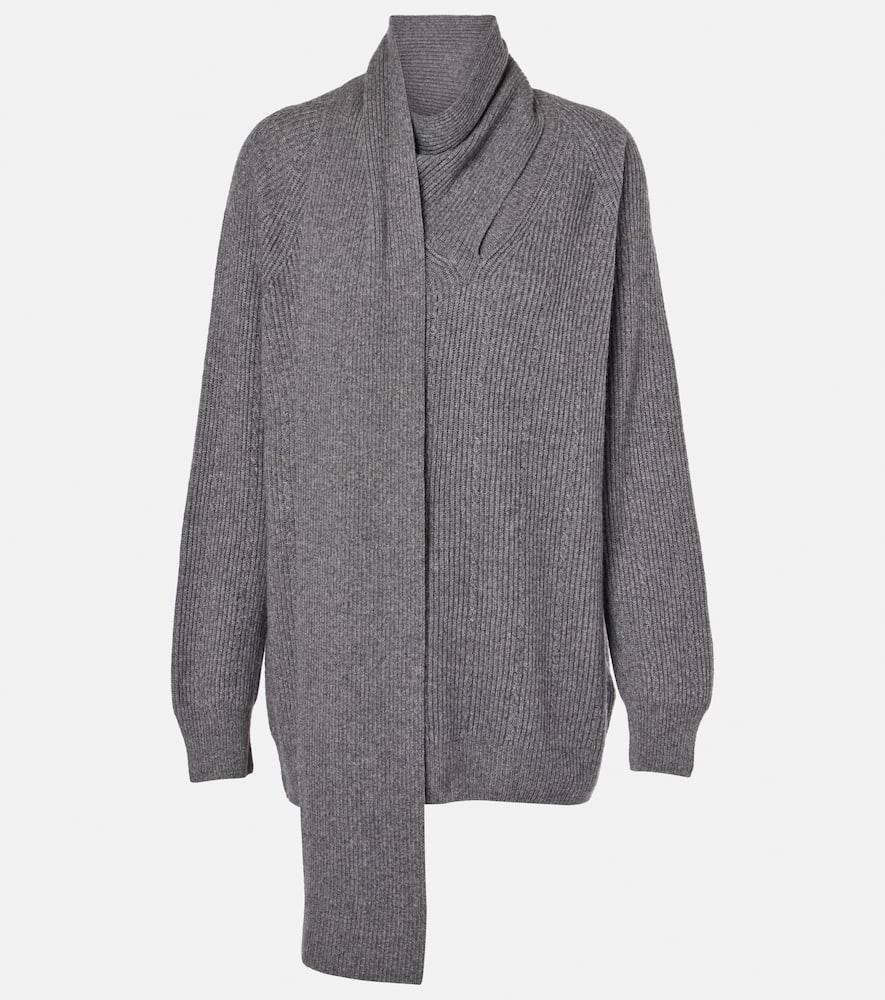 Etro Wool-blend Sweater In Grey