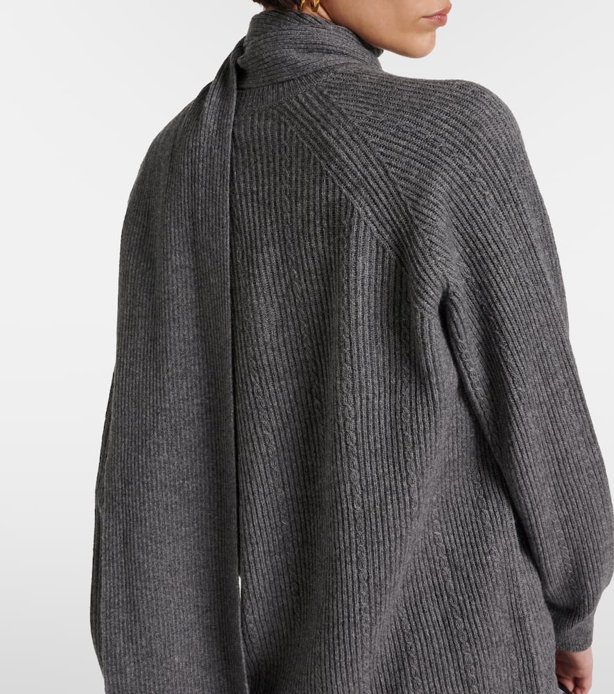 Etro Wool-blend Sweater In Grey