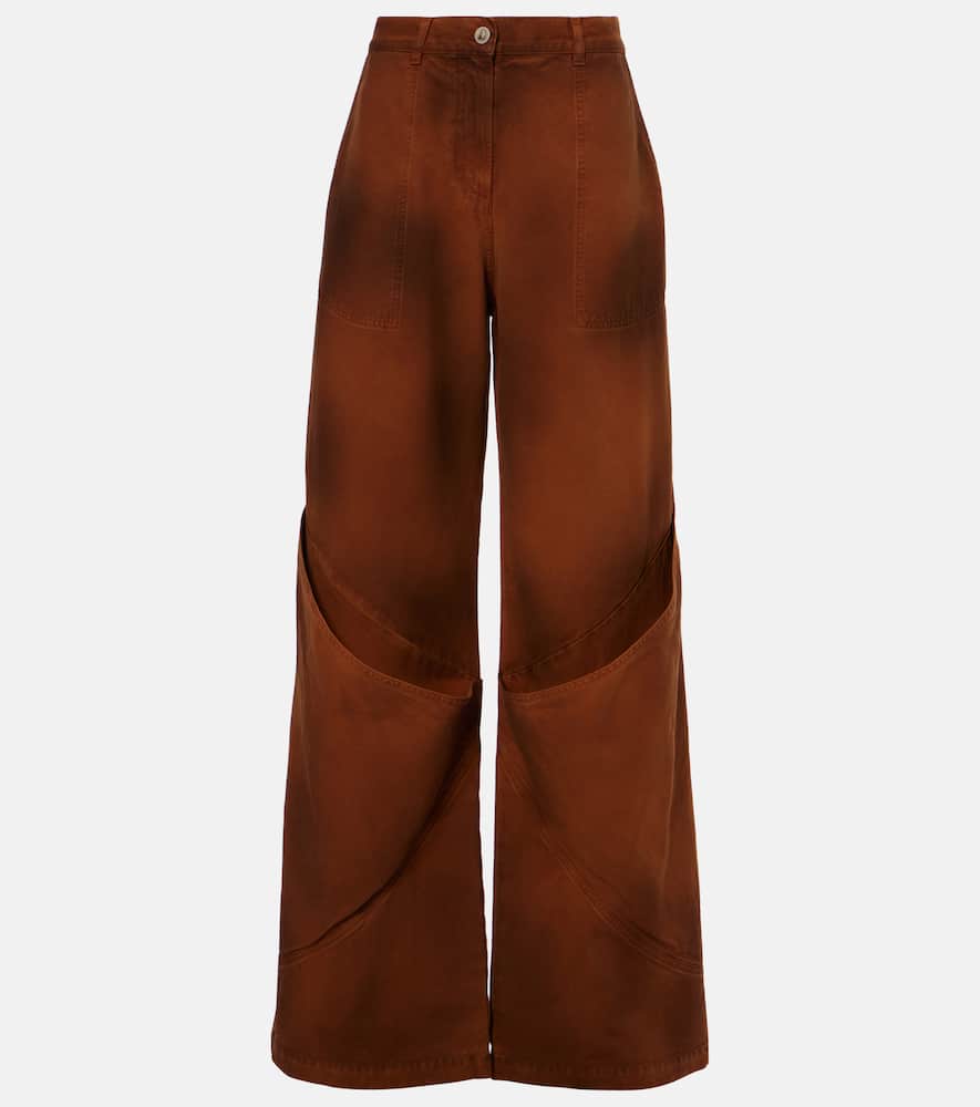 Oversized wide-leg jeans