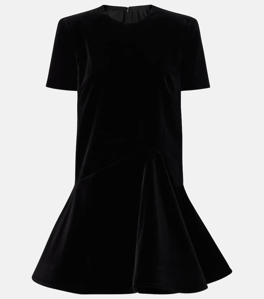 Velvet minidress
