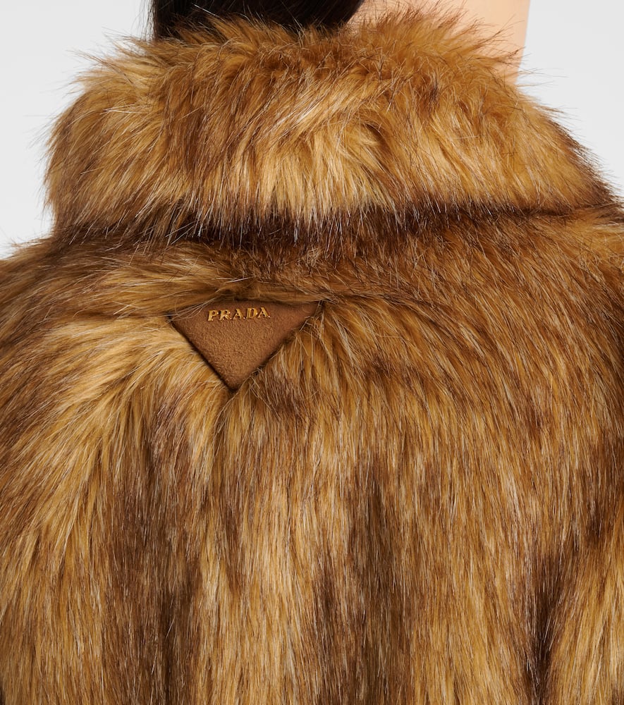 Prada Faux fur coat