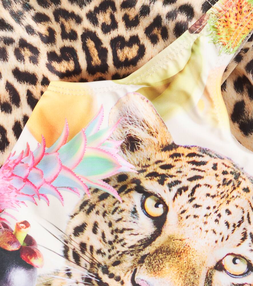 Molo Nika Printed Swimsuit In Multicoloured