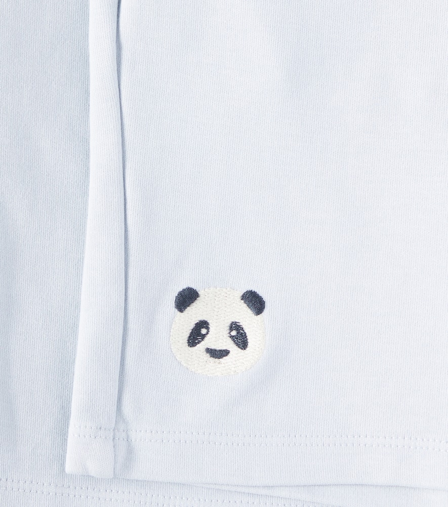 DONSJE ITHRI EMRBOIDERED COTTON SHORTS