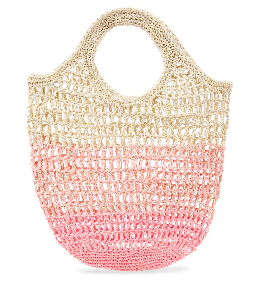 Molo Vega straw shoulder bag