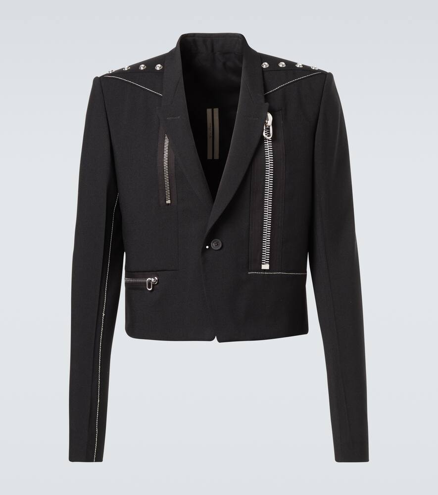 Alice studded virgin wool blazer