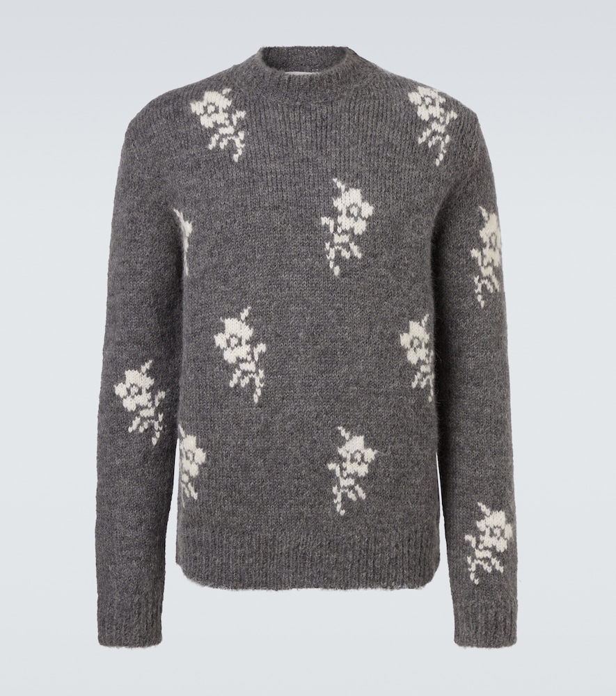 Jil Sander Pull intarsia en alpaga et laine mlangs 595 €