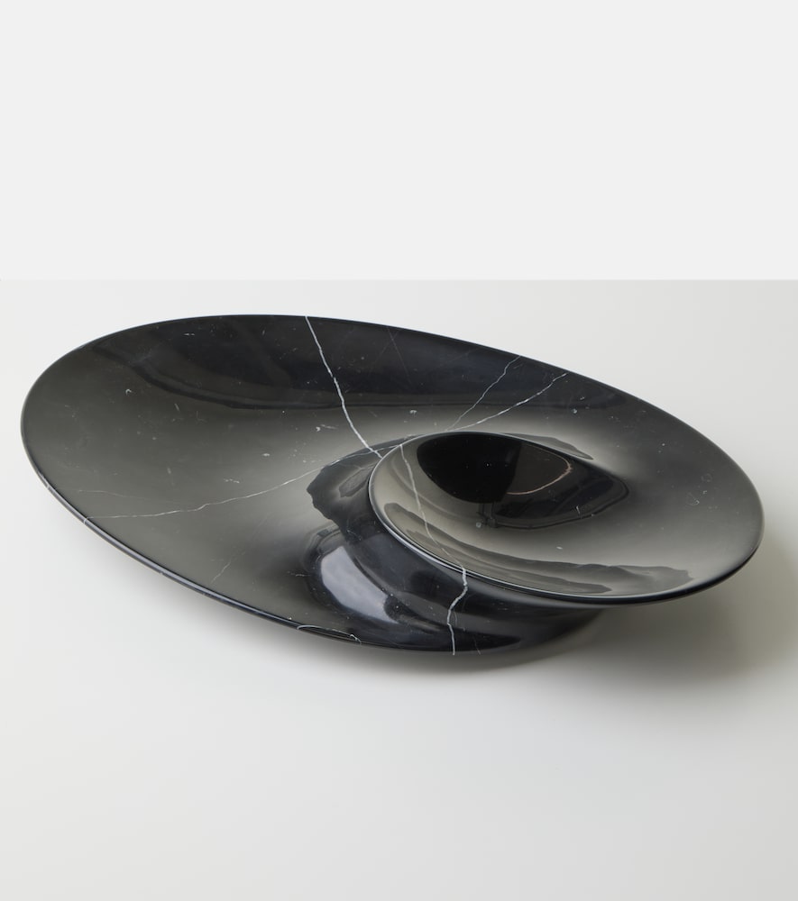  Zaha Hadid Design Zaha Hadid Design Swirl L48 Marble Bowl 