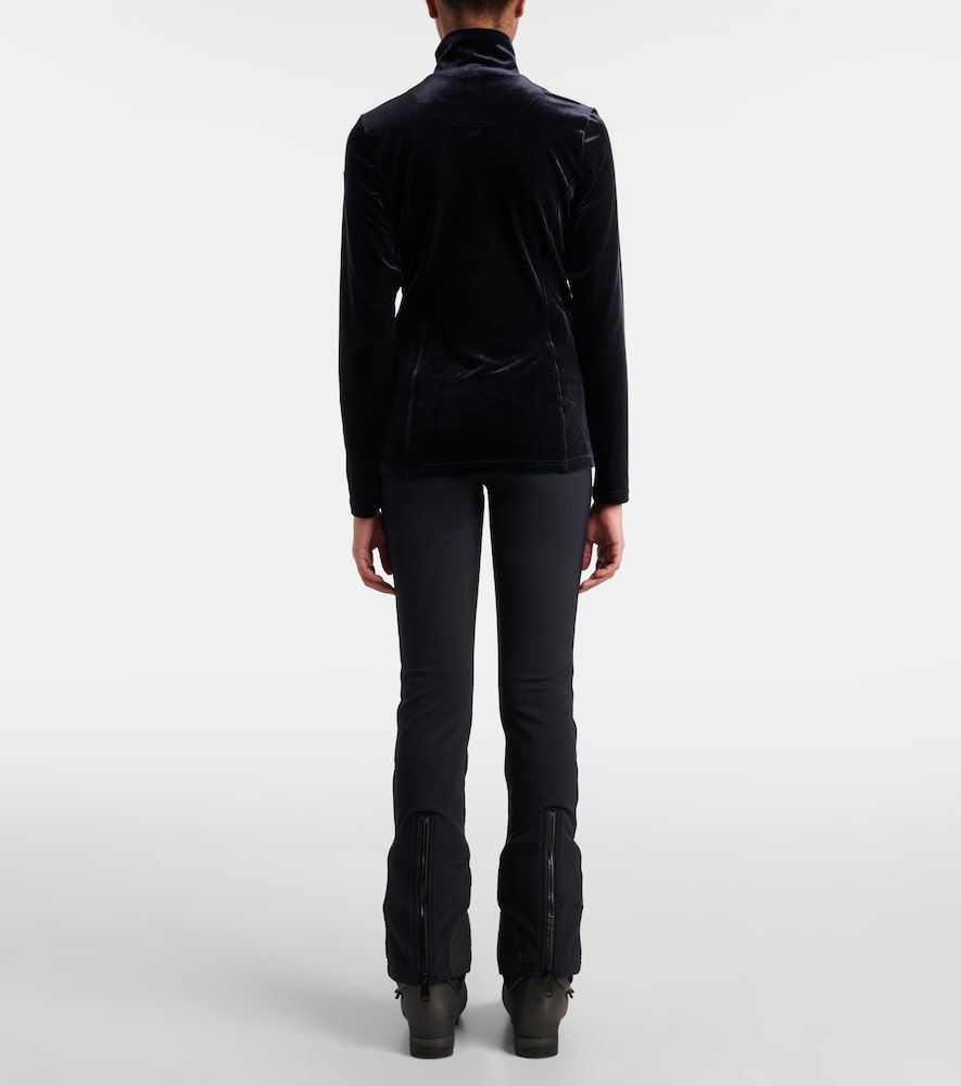 Radient Half-Zip Velvet Ski Top