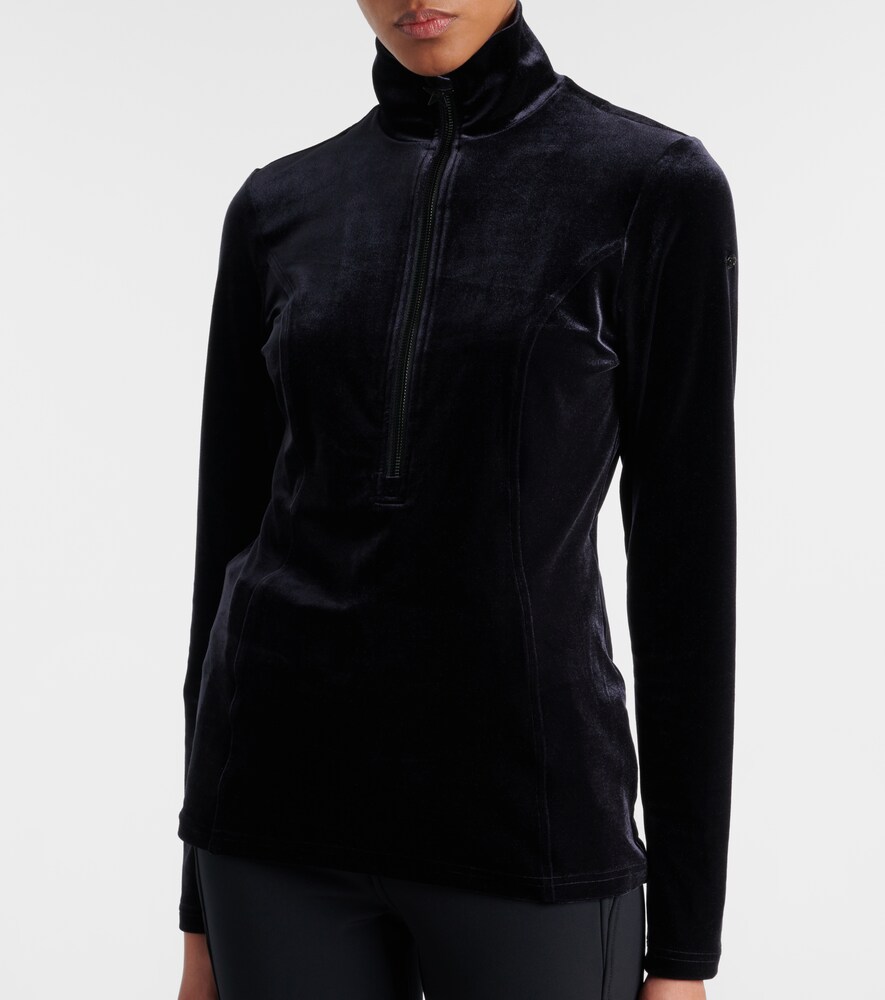 Radient Half-Zip Velvet Ski Top