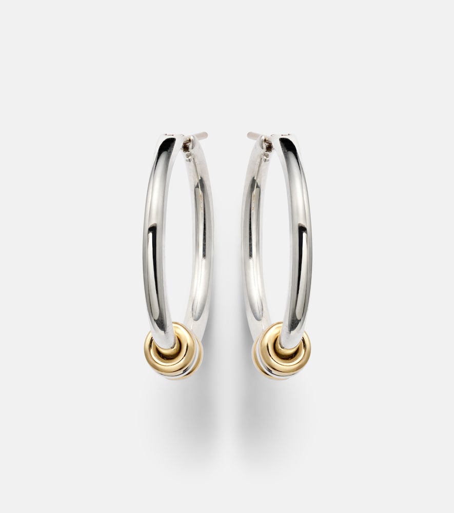 Spinelli Kilcollin Spinelli Kilcollin Argo sterling silver and 18kt gold earrings　スピネリ キルコリン アルゴ スターリングシルバーと18Kゴールド イヤリング
