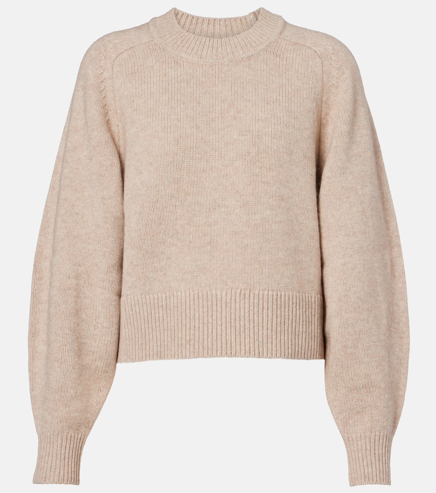 Isabel Marant Billie Wool And Cashmere Sweater In Neutral