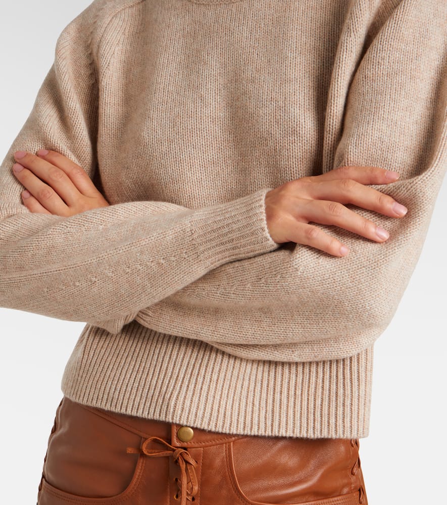 Isabel Marant Billie Wool And Cashmere Sweater In Neutral