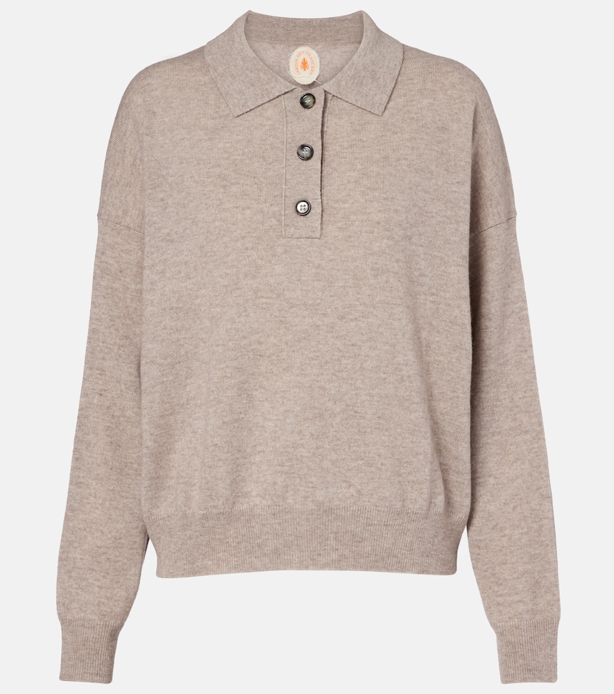 Jardin Des Orangers Wool and Cashmere Polo Sweater
