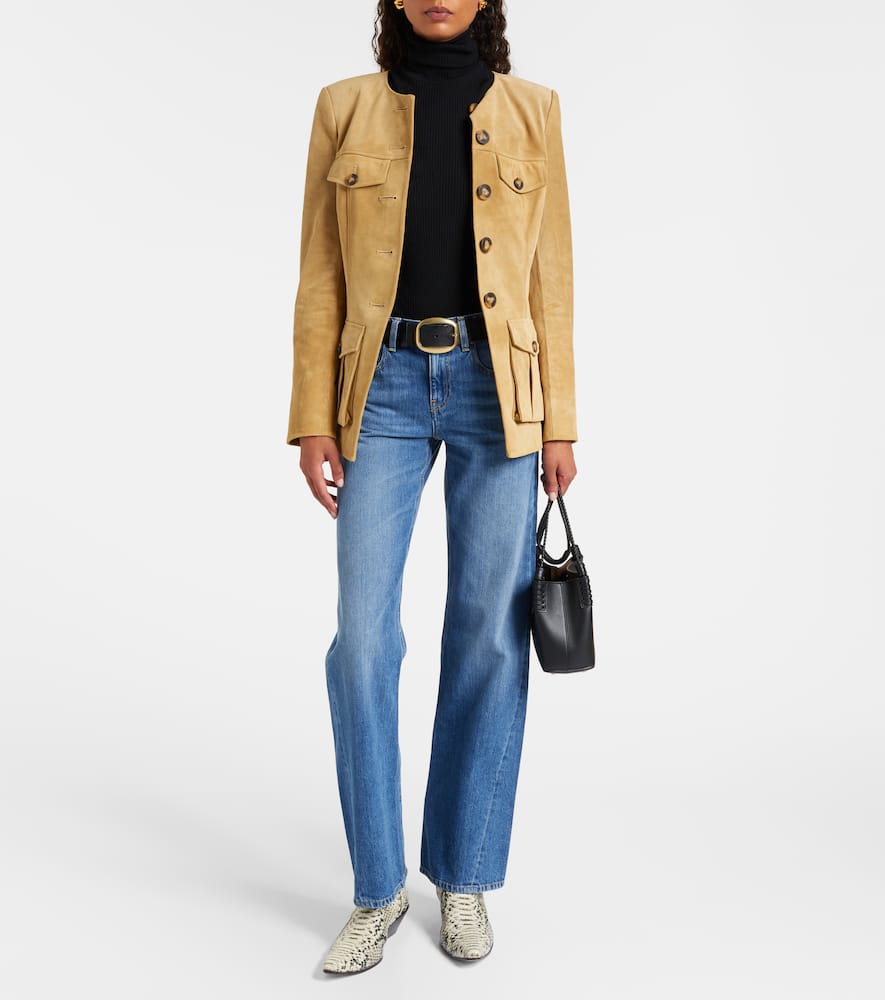 Veronica Beard Cargo Orrin Jacket Desert Khaki In Brown