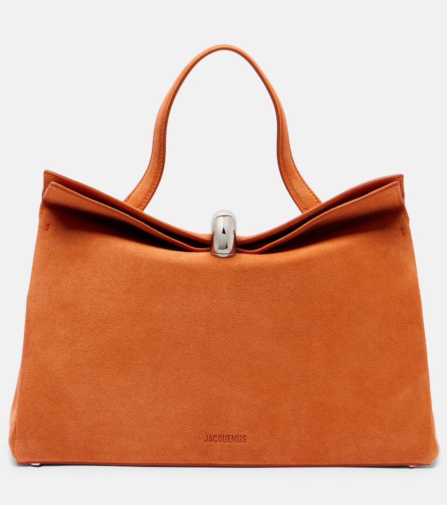 Henkeltasche Valerie Small aus Veloursleder