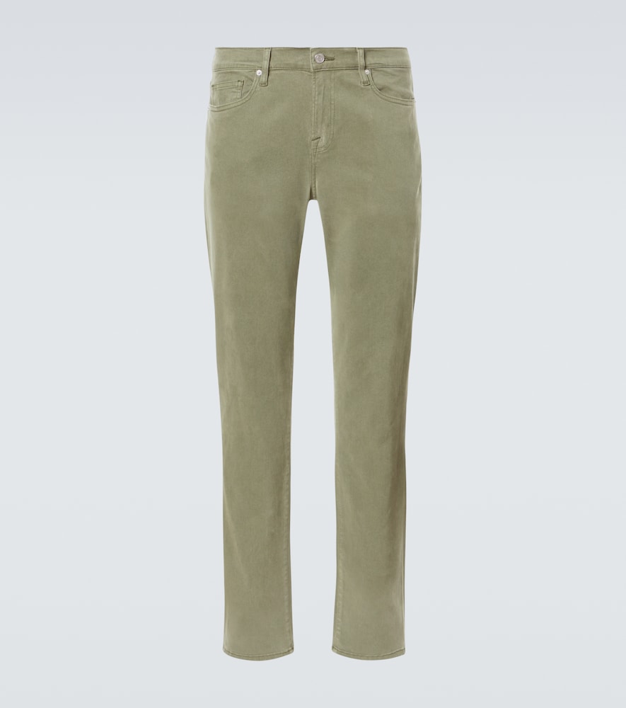 Frame L'Homme twill slim pants