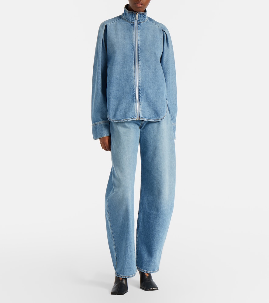 Alaia Alaïa Hemdjacke Aus Denim 