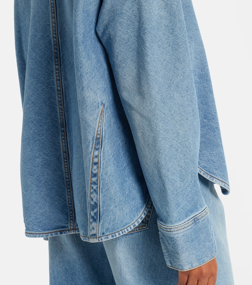  Alaia Alaïa Hemdjacke Aus Denim 