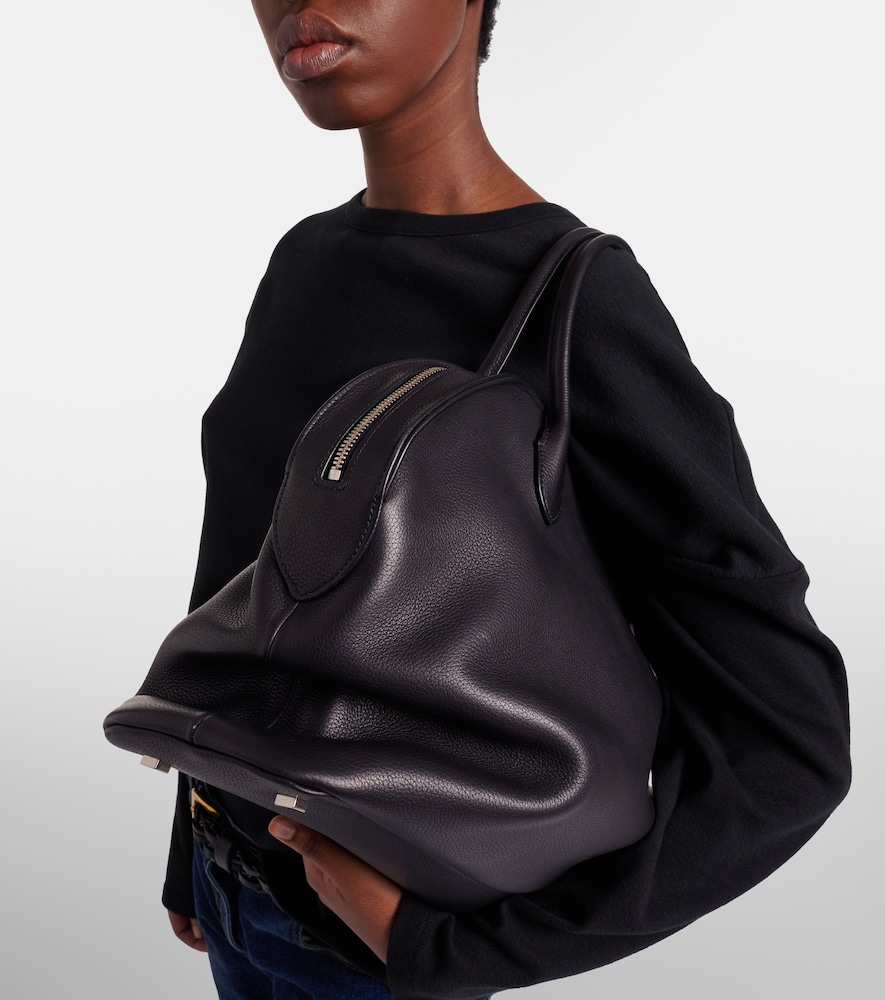 The Row Agnes 15 leather tote bag