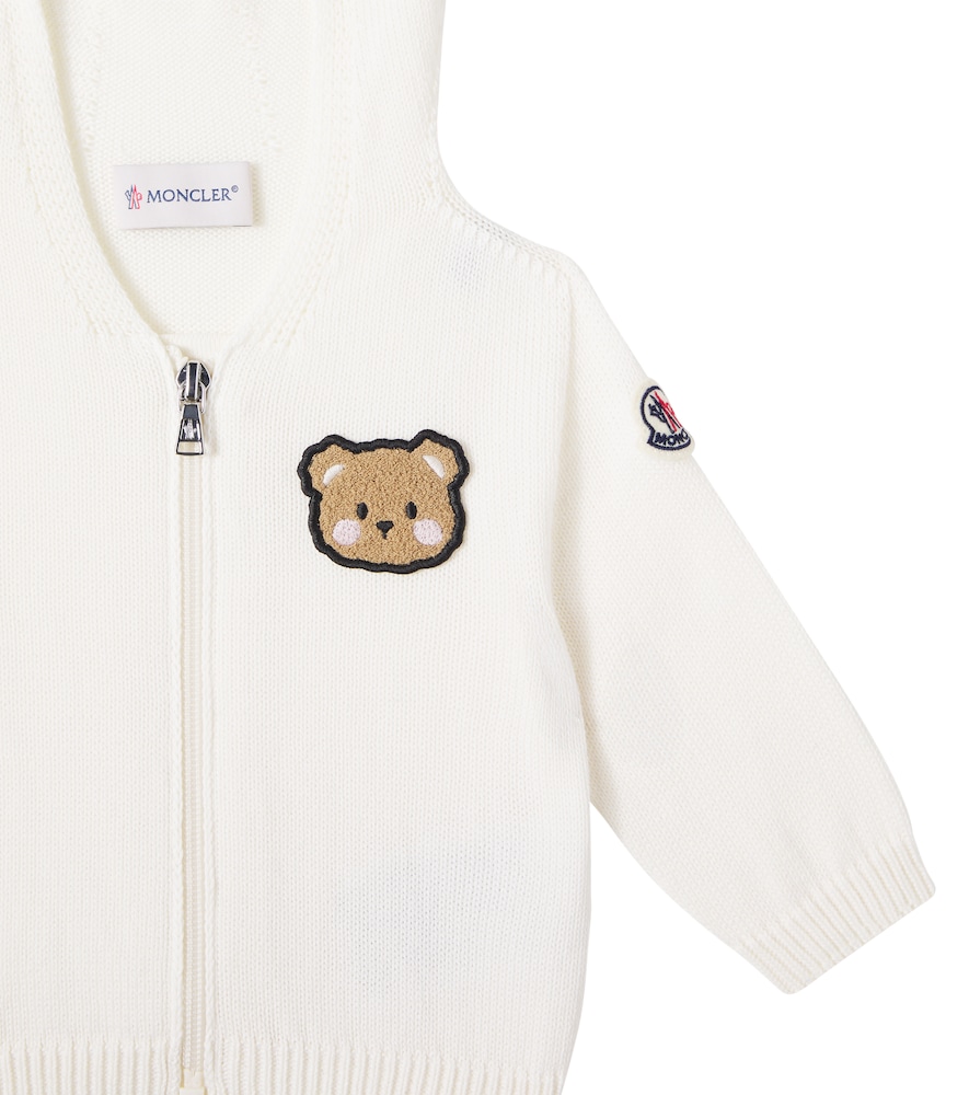  Moncler Enfant Moncler Enfant Baby Kapuzenjacke Aus Baumwolle 