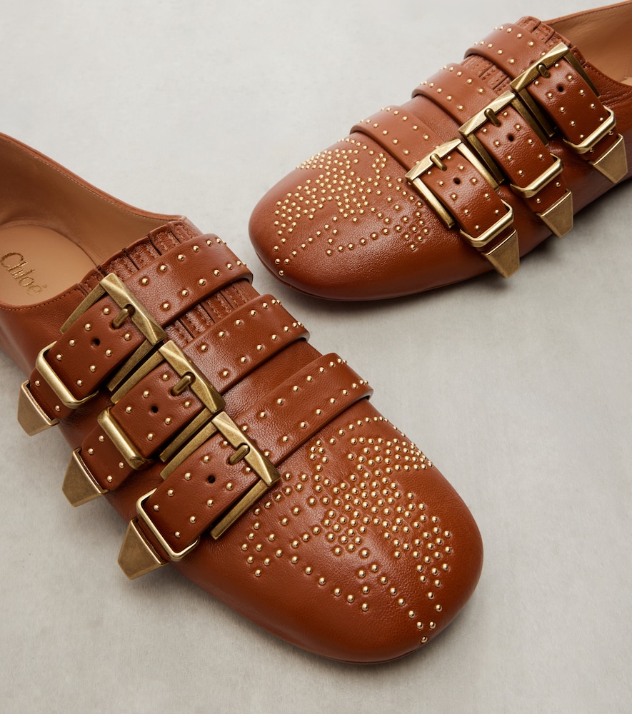  Chloe Chloé Verzierte Ballerinas Susanna Aus Leder 