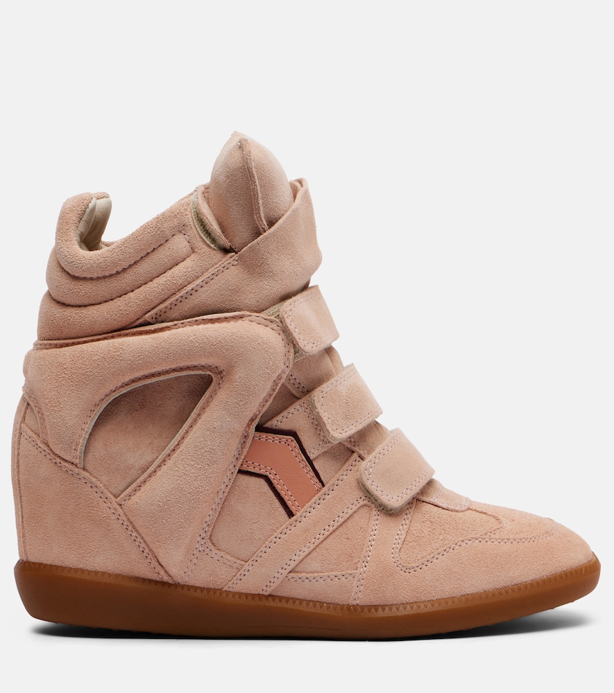  Isabel Marant Isabel Marant High-top Sneakers Bekett Aus Veloursleder 