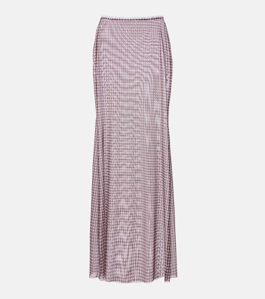 Gonna lunga Solay a quadretti