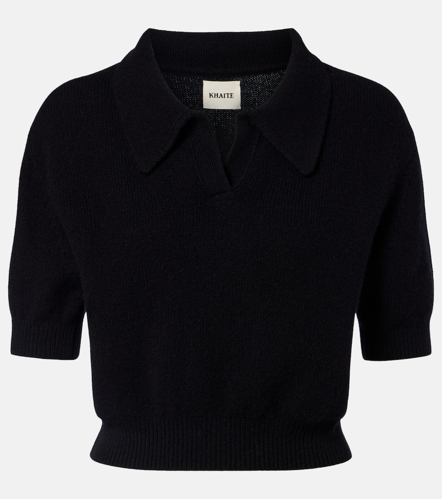 Khaite Leni wool and cashmere top