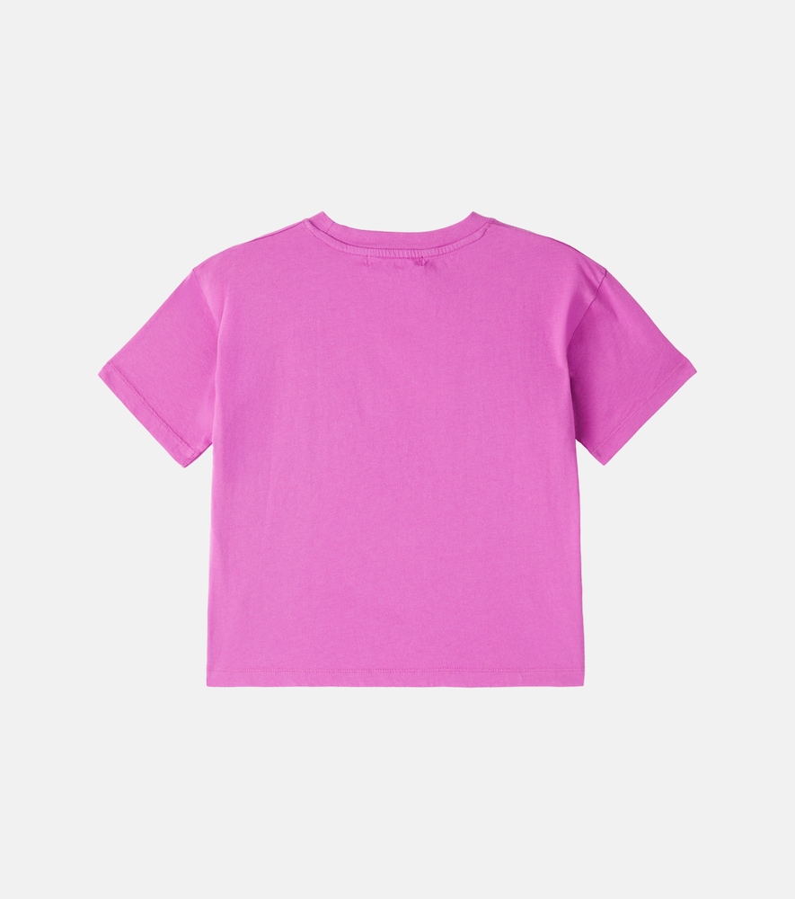  Bobo Choses Bobo Choses T-shirt Spring Letters Aus Baumwoll-jersey 
