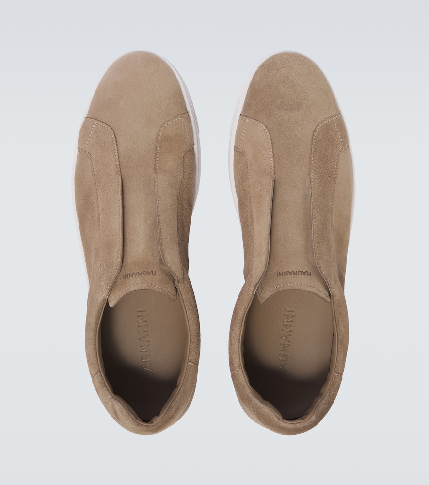  Magnanni Magnanni Open Suede Sneakers 
