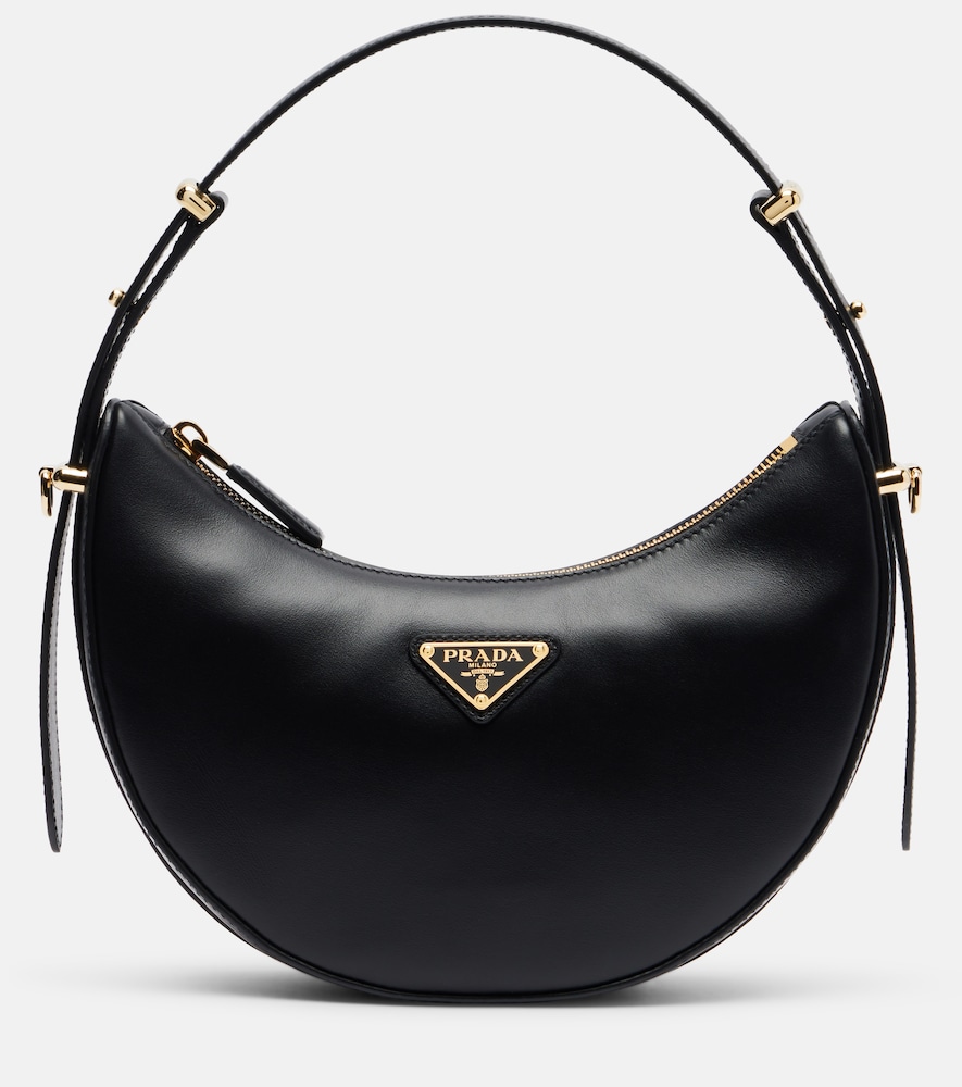 Prada Arqué Mini leather shoulder bag