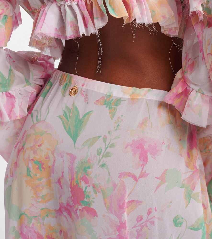  Bananhot Bananhot Clara Floral Maxi Skirt 