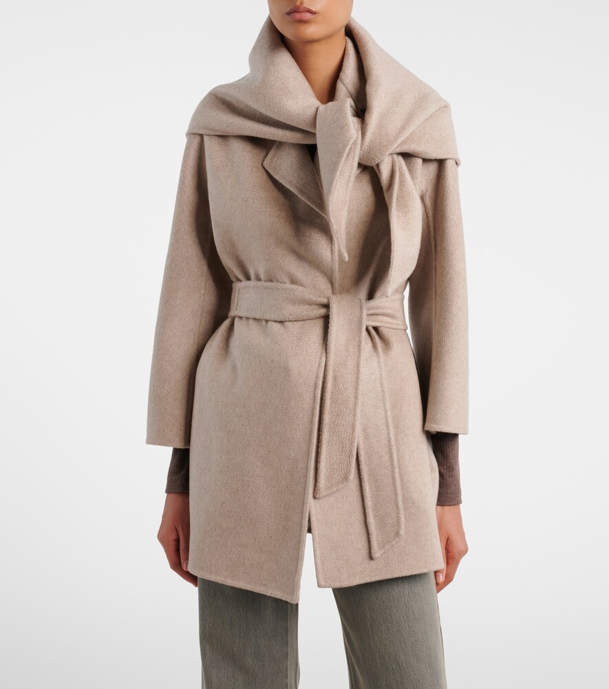  Max Mara Max Mara Abrigo Envolvente De Cachemir 
