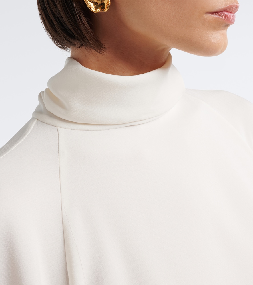 Silk-Blend Georgette Blouse